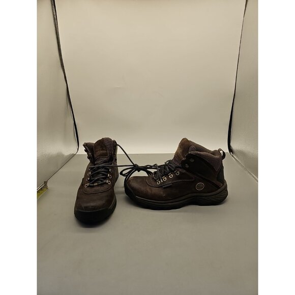Timberland White Ledge Mid Ankle Hiking Boot Men's Size 9 M Brown - Picture 1 of 8
